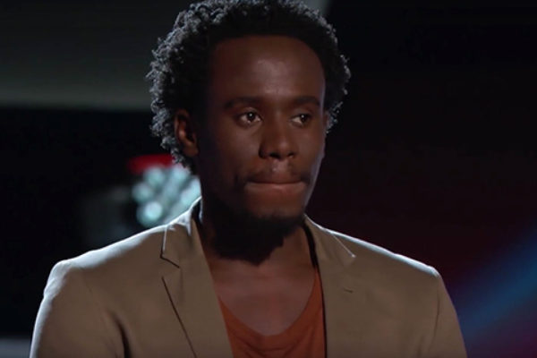 Athony Riley w "The Voice" | fot. NBC