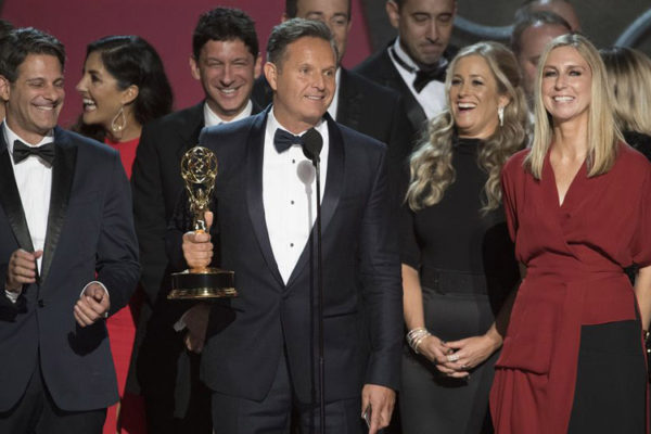 Mark Burnett na uroczystości rozdania nagród Emmy | fot. ABC