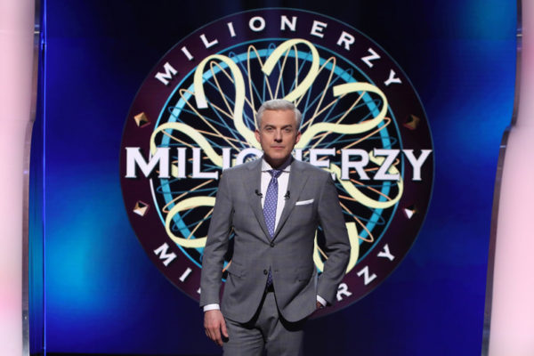 Huber Urbański w programie "Milionerzy" | fot. TVN