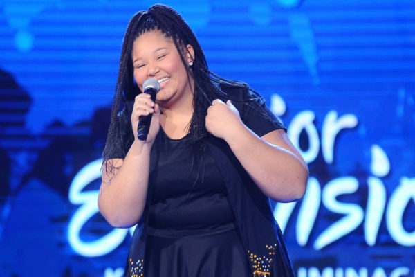 Destiny Chukunyere podczas Eurowizji Junior 2015 | fot. East News