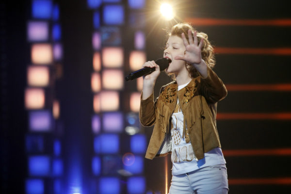 Alicja Rega w programie "Mali Giganci" | fot. TVN