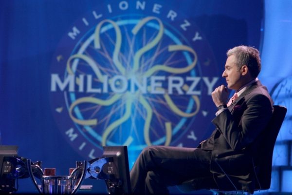 Hubert Urbański w programie "Milionerzy" | fot. TVN